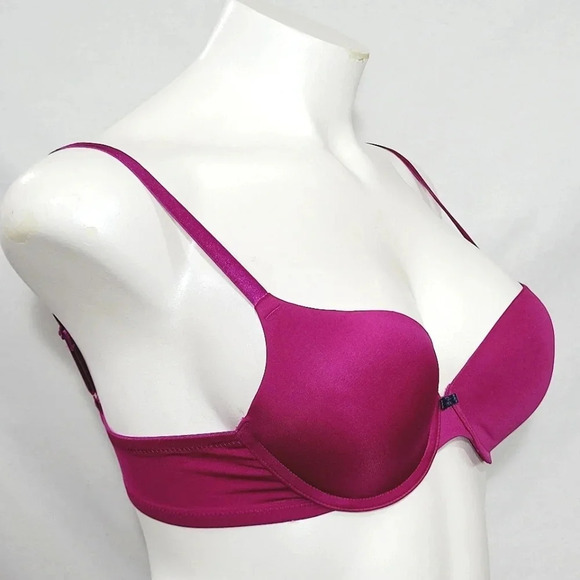 36C Maidenform 5679 Self Expressions Push-Up UW Bra Pink NWT - Picture 2 of 5